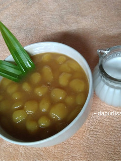Foto resep Bubur ubi biji salak / jenang grendul telo ala dapur lisa