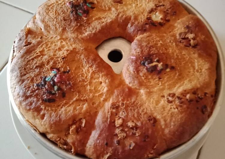 Resep Roti sobek coklat keju | Langkah Membuat Roti sobek coklat keju Yang Paling Enak