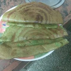 A picture of Rj special Healthy green moong dal dosa.