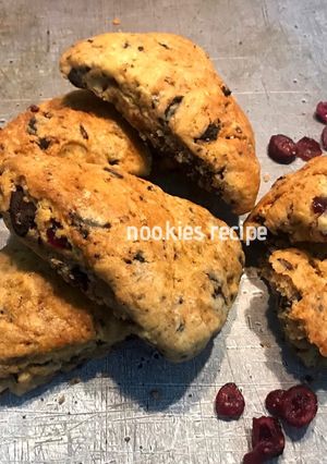 Foto resep Choco Berry Scones