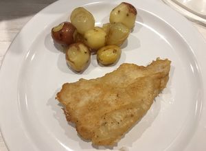 Una foto de Pescado a la cerveza 🍻 🐟 "beer-battered fish"
