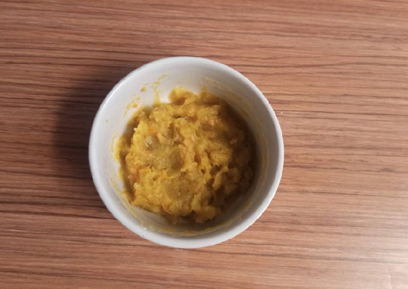 MPASI sweet potato/ubi salmon