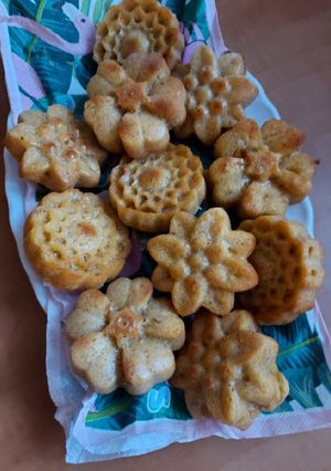 O poză a rețetei Brioșe cu banane.