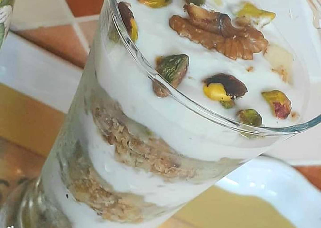 Granola with Greek yogurt