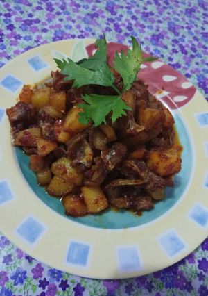 Foto resep Balado kentang ikan kering 😊👌