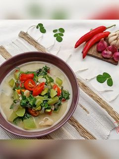 Foto resep Sayur Lodeh Daun Kelor - Fiber Cream🌿