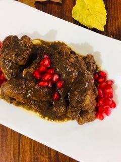 عکسی از دستور خورشت فسنجان با مرغ