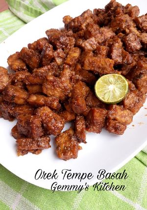 Foto resep Orek tempe basah
