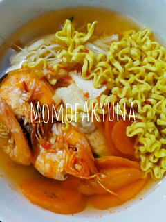 Foto resep Tomyam udang isi sayur