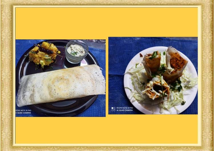 Recipe of Any-night-of-the-week Masala dosa And paneer jini dosa