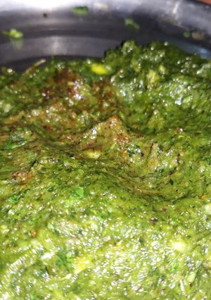 A picture of Lasun Chutney.
