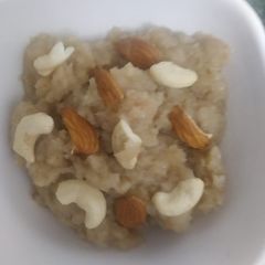 A picture of Bread halwa.