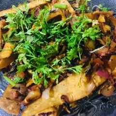 A picture of Chapati Stir Fry.