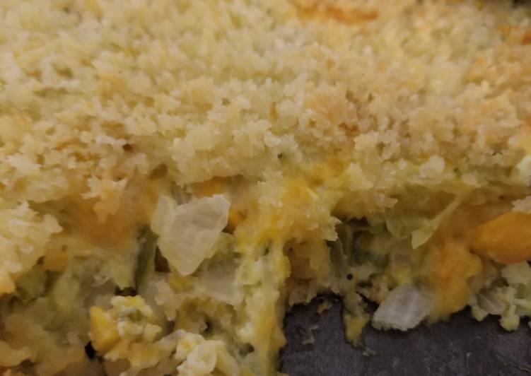 Get Healthy with Garlic Parmesan Zucchini Casserole