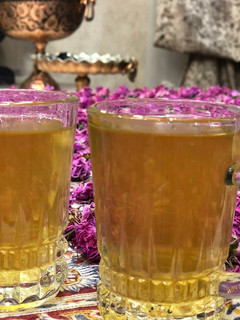 عکسی از دستور دمنوش گل محمدی