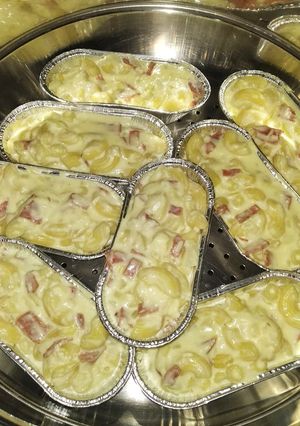 Foto resep Macaroni schotel kukus creamy