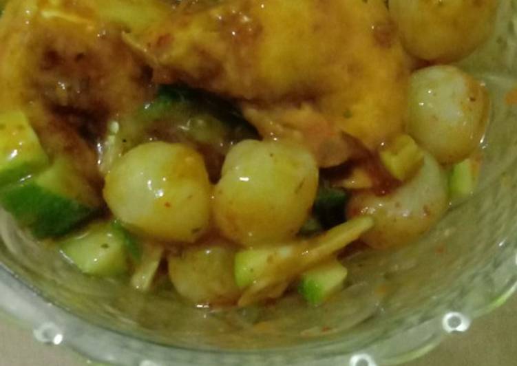 Cilok wortel tahu coklat