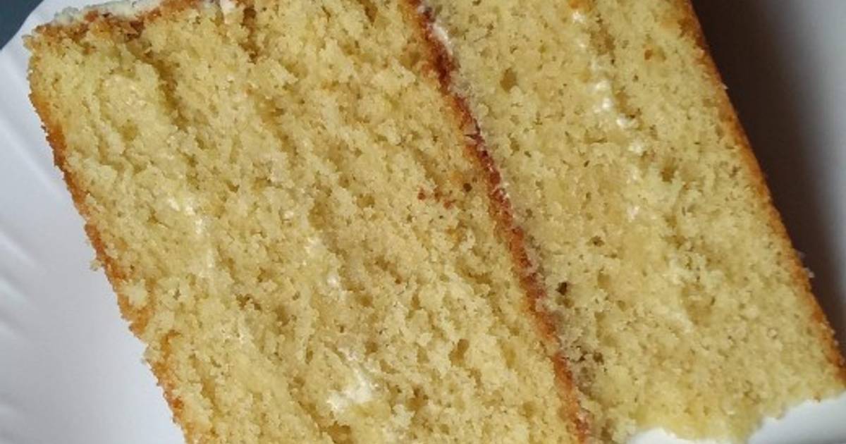 Spongy vanilla cake Recipe by Achieng Mmbwanga Cookpad