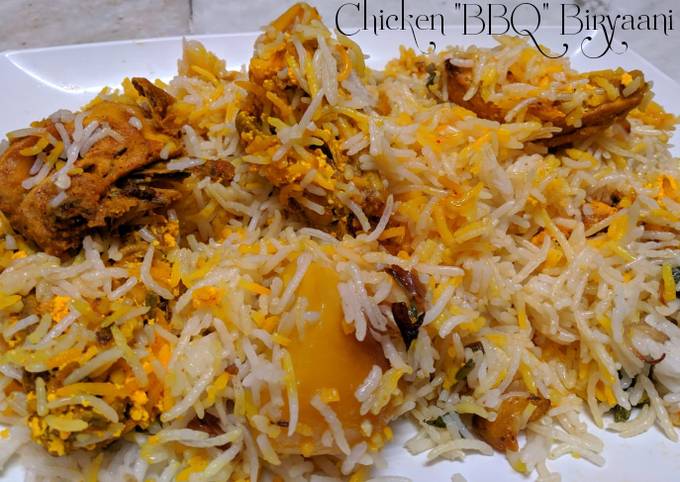 Chicken &quot;BBQ&quot; Biryani