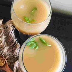 A picture of Sattu sharbat.