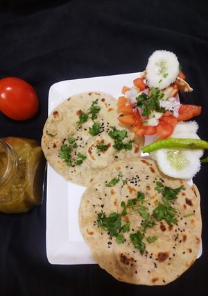 तंदूरी लच्छा रोटी (Tandoori Lachha Roti recipe in Hindi) रेसिपी मुख्य फोटो