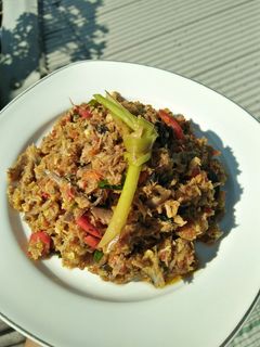 Foto resep Tongkol suwir pedas