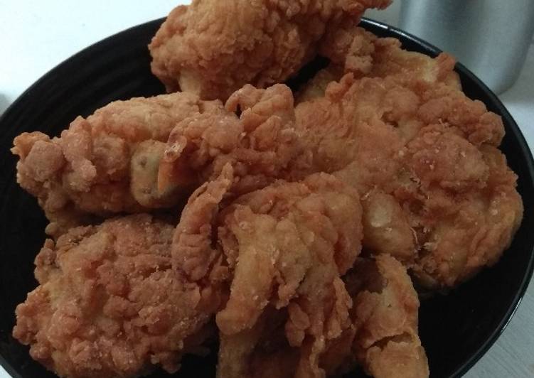9 Resep: Ayam ala KFC Crispy Untuk Pemula!
