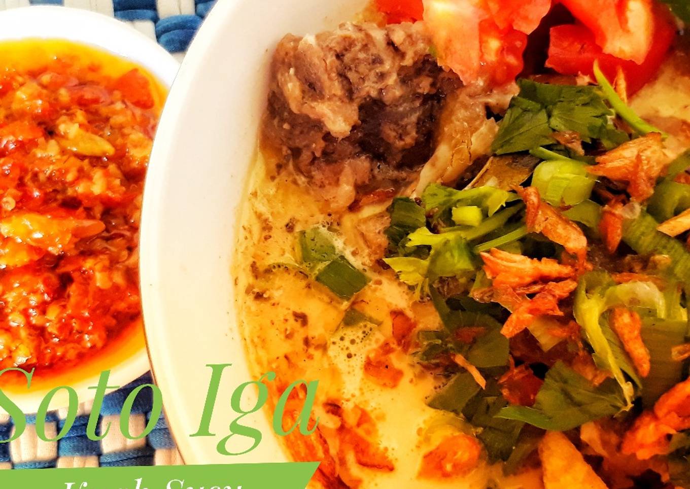 Soto Iga Kuah susu