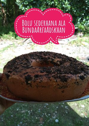 Foto resep Bolu panggang #SiapRamadan