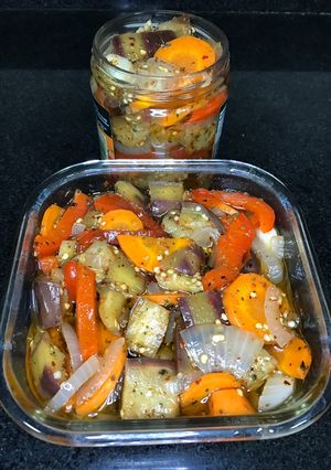Una foto de Mi escabeche de berenjena (para diabéticos)