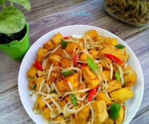 Mudah Cepat Memasak Tumis Tahu Toge Gurih Mantul