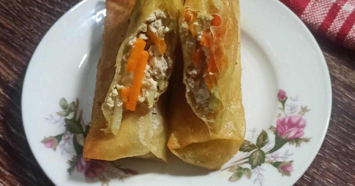 Lumpia labu tahu wortel