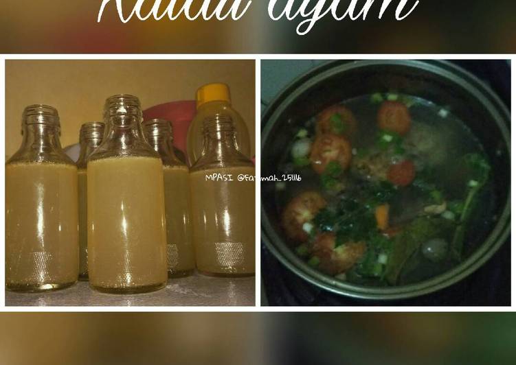 MPASI Kaldu daging ayam 6+