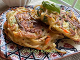 義大利麵簡單蔬菜小煎餅（Spaghetti Fritters)