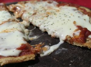 Una foto de Pizzeta sin levadura