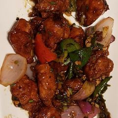 A picture of Chilli chicken.