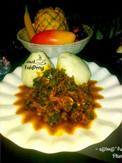 A picture of Pounded yam by s@lma ful@rny.