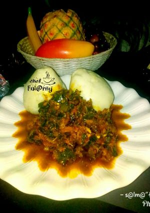 A picture of Pounded yam by s@lma ful@rny.