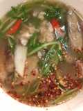 แกงปลาดุกใส่ผักแขยง
