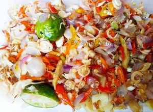 Foto resep Sambal matah bongkot/kecombrang