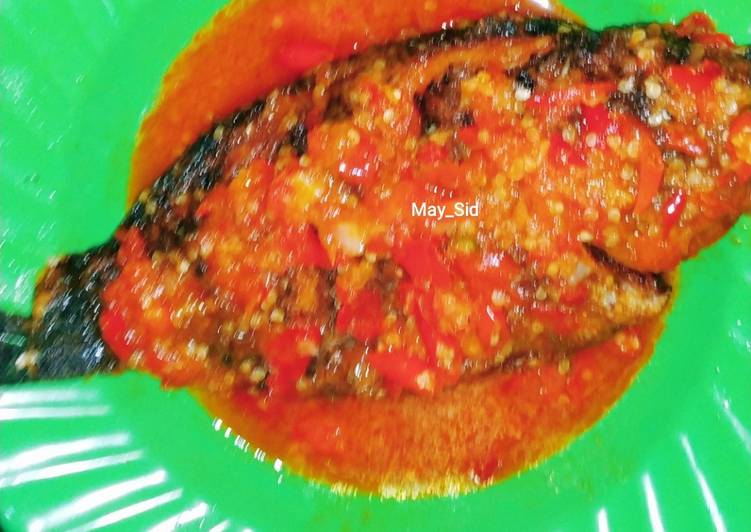 Resep Ikan Nila goreng Saos pedas Manis yang Lezat Sekali