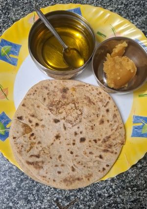 A picture of Sweet Roti treditional recipe.