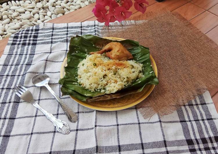 Nasi Bakar Teri ala Akoooh