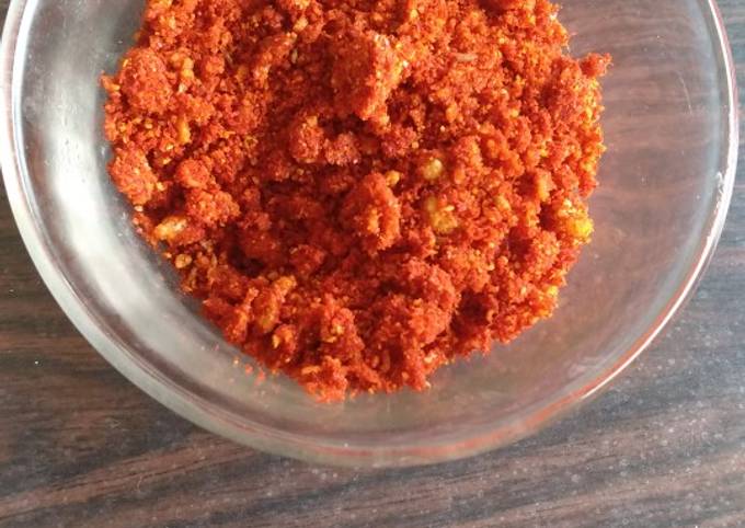 Vada pav chutney (dry powder) Recipe