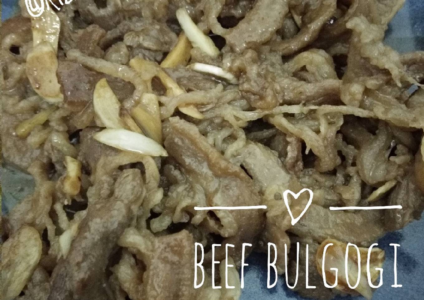 Beef Bulgogi