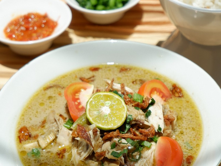 Resep Soto Santan (Ayam) Anti Gagal