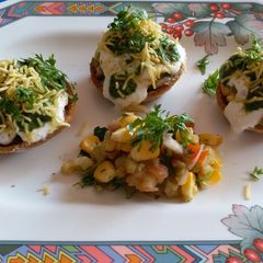 A picture of Bread Katori Chaat.
