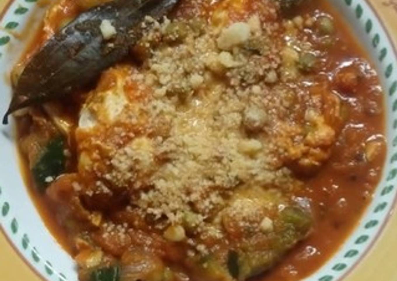 Popeye -Salsa con verduras y huevo poché-