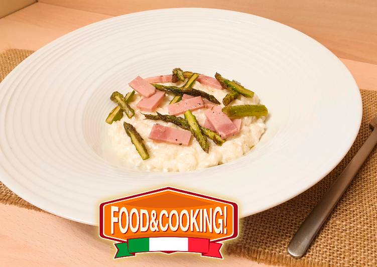 Insalata di Riso con Asparagi e Prosciutto Cotto