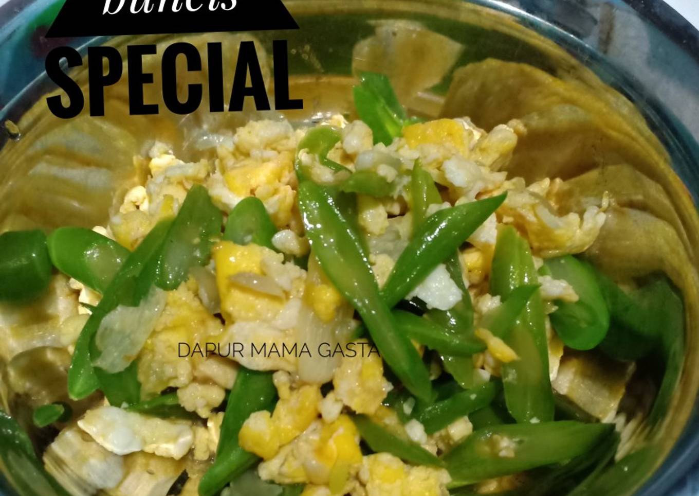 Telur buncis special